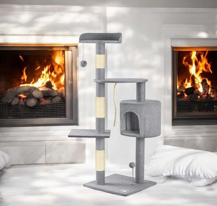 Duży drapak dla kota XXL legowisko domek‼️