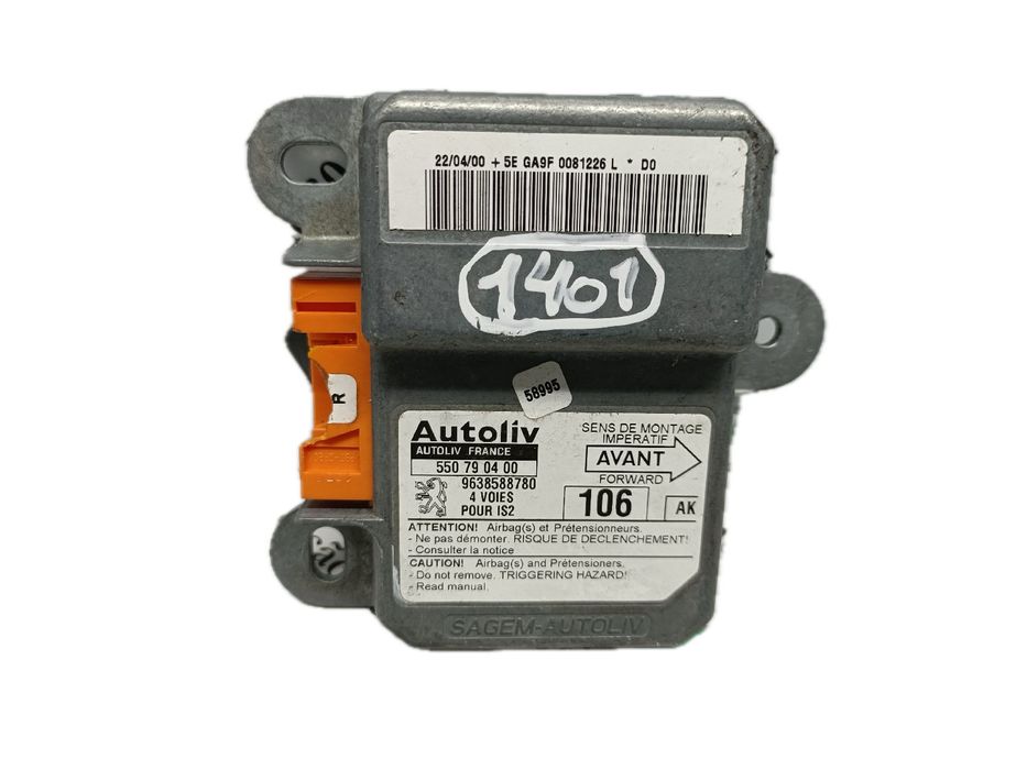 Centralina airbag PEUGEOT 106 II (1A_, 1C_)