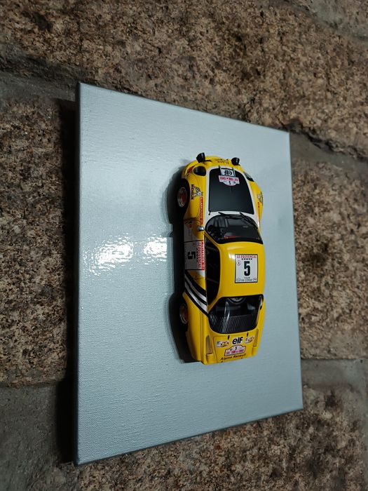 Quadro Moldura 3D Rally – Decoração Premium para Fãs de Automobilismo