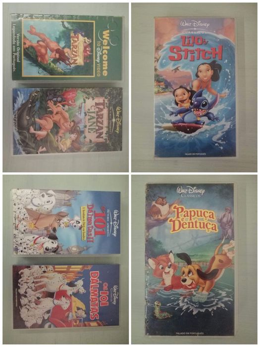 Cassetes VHS Disney