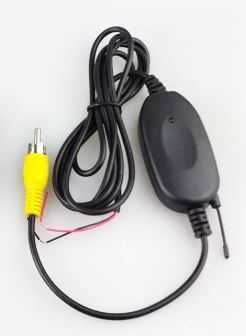 Kit transmissor+ Receptor de imagem sem fio 9-14VDC 2.4Ghz