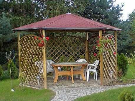 ALTANKA OGRODOWA Pawilon z drewna ALTANA drewniana Realne ceny !! ŻARY