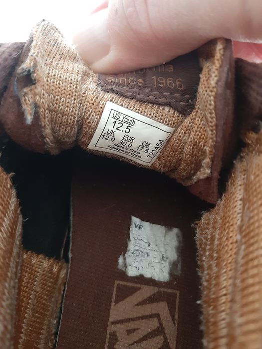 Buty chłopięce vans