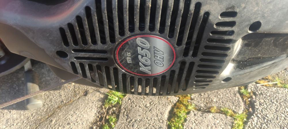 Carrinho corta relva 159cc óleo mac com tração