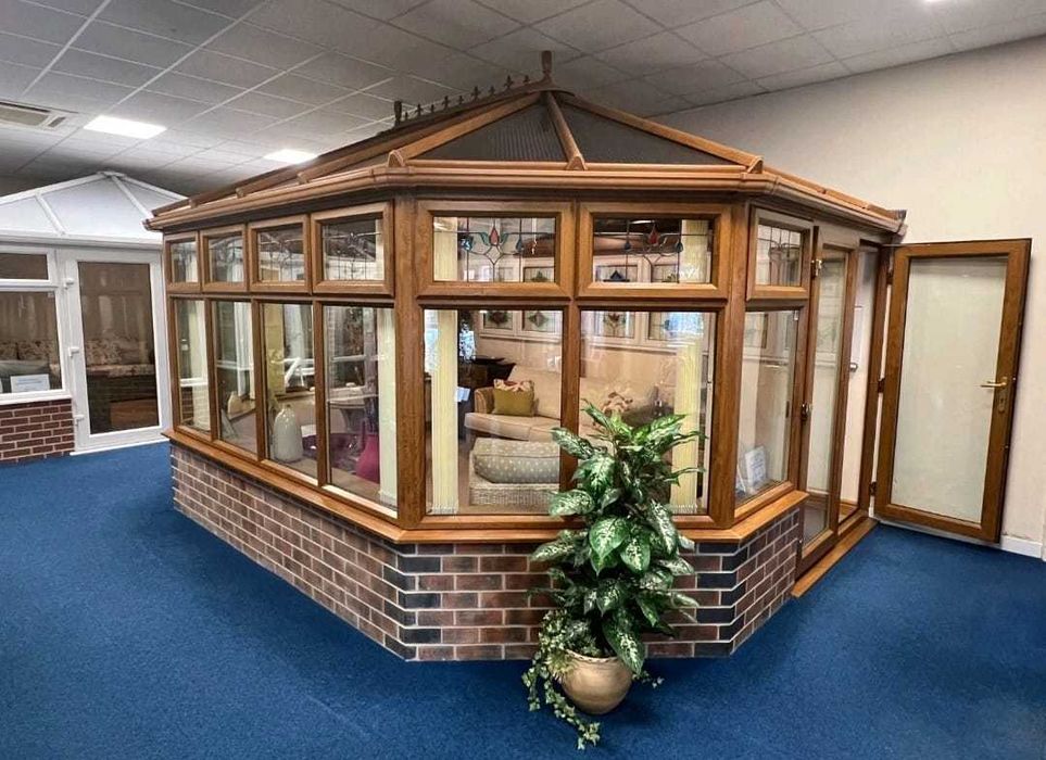 Ogród zimowy. Oranżeria. Jasny Dab.Jak nowa. Okazja!! 5x3,5 m.