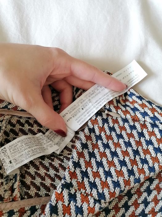 Calções tricolor Zara Tam. XS