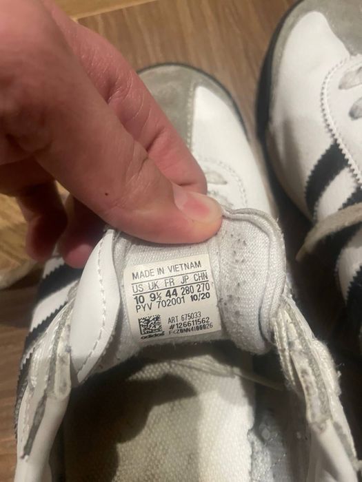 Adidas Samoa білі 43 розмір