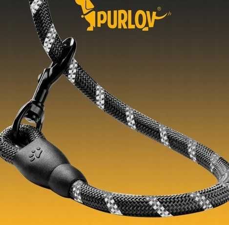Smycz treningowa odblaskowa 3m Purlov