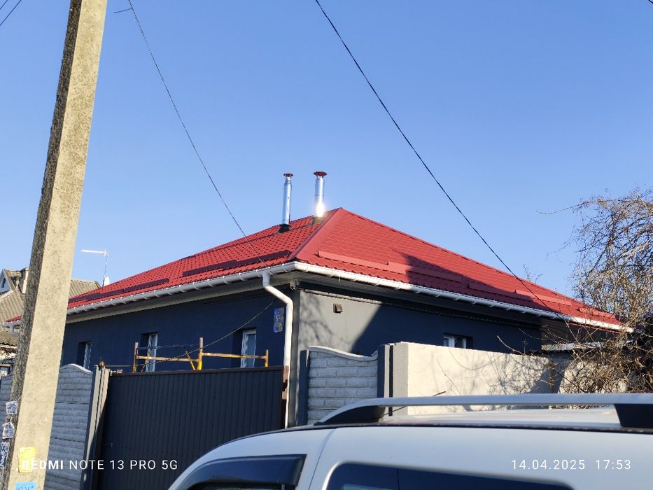 Кровельные работы. Каменское. Монтаж кровли. Ремонт крыш