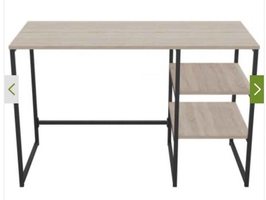 Стол компьютерный Jet JT1200 (1187х550х750Н) черный/Дуб Сонома 10шт