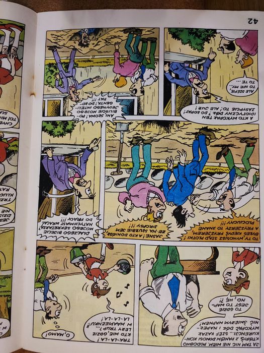 Komiks Pióro contra flamaster