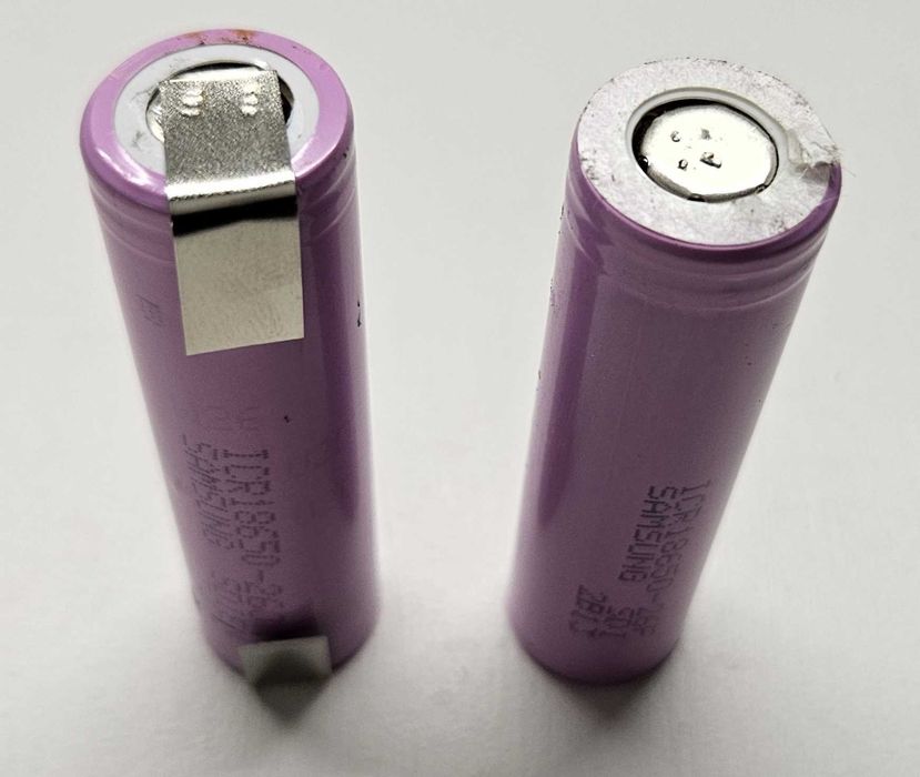 Ogniwa Li-ion 18650 Samsung 2600mAh z blaszkami lub bez