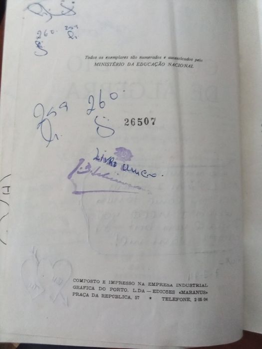 Compêndio de Álgebra - 1968