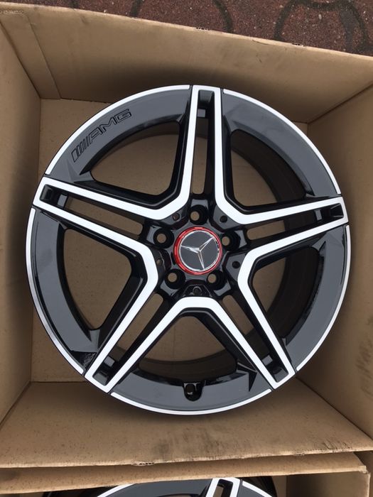 Felgi Mercedes cla a-klasa 18 Amg  5x112 black w177 a176 idealne