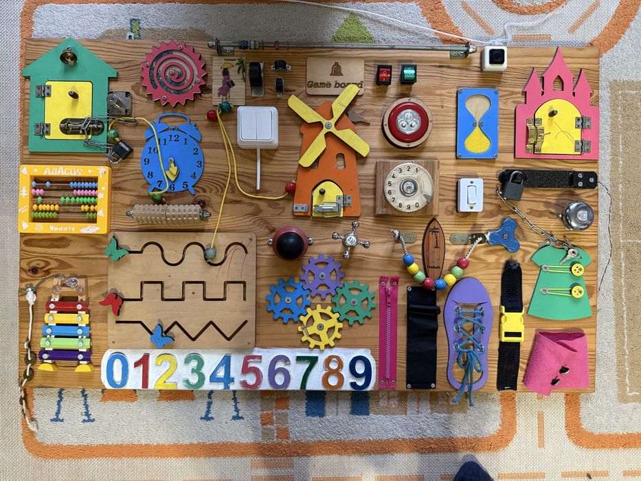 Бізіборд дошка 100*60