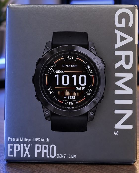 Garmin Epix Pro (Gen 2) 51 mm – AMOLED, GPS, stan bardzo dobry