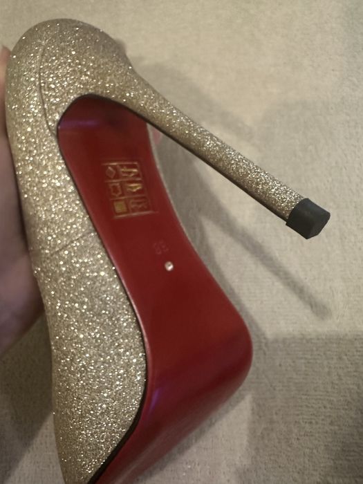 Туфлі блискучі Miamay 38 розмір