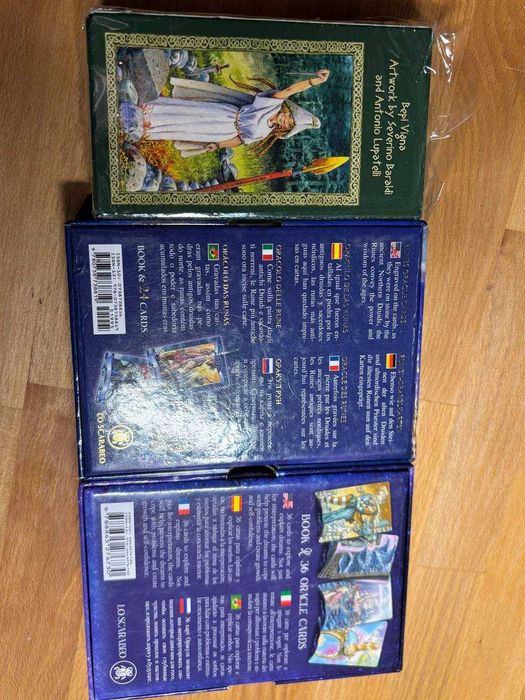 Tarot of Druids, Dream Interpretation, Runes Oracle оракул Lo Scarabeo