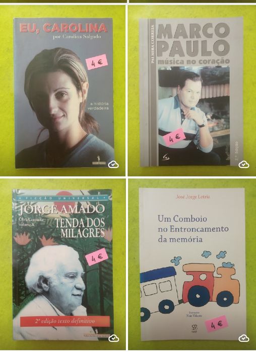 Lote de LIVROS Novos e Usados