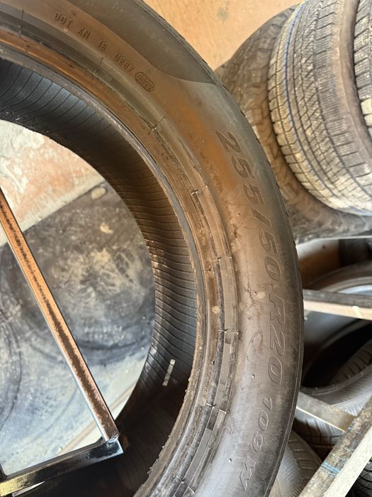 Шины БУ 255 50 R 20 Pirelli pzero комплект лето