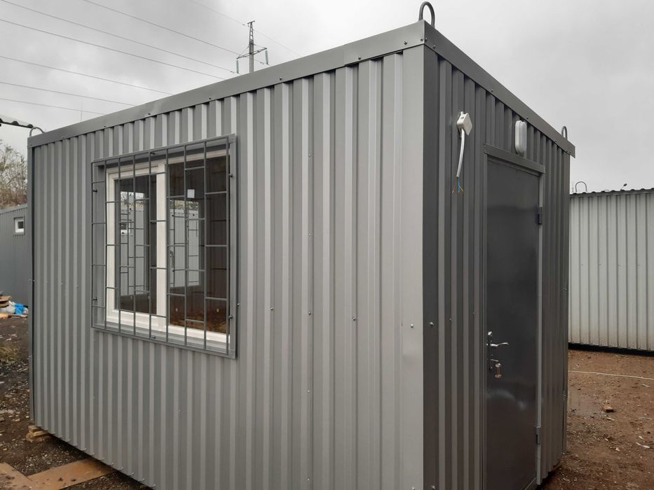 Бытовки, посты охраны, вагончики, дачные домики.