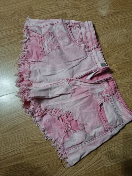 Szorty spodenki jeansowe xl