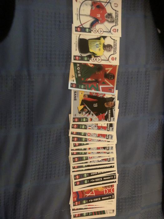 Cartas/Cromos UEFA EURO2024 do Lidl.