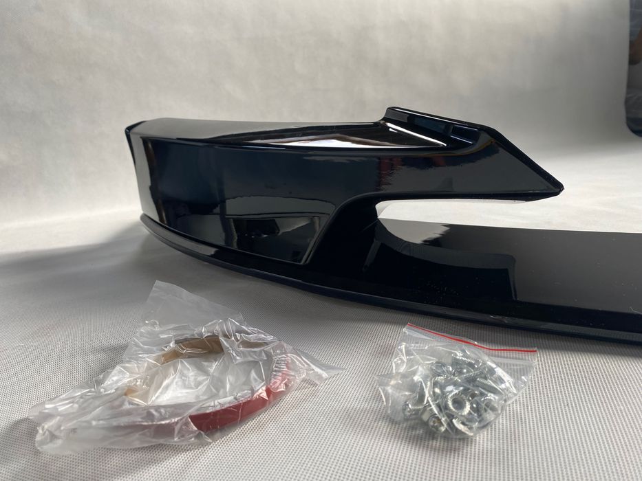 Dokładka Splitter BMW 3 F30 F31 CZARNY POŁYSK