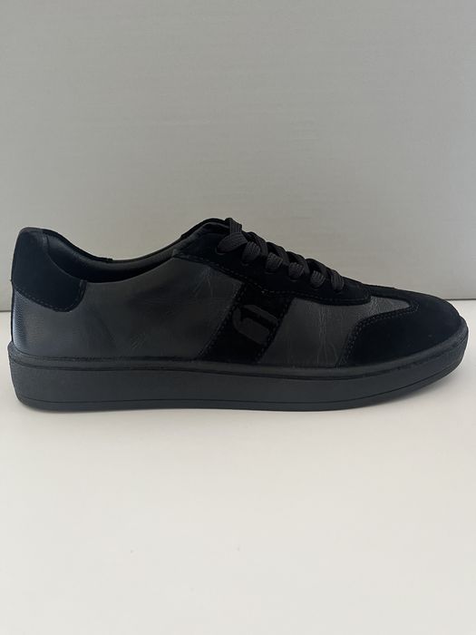 Buty sneakersy czarne skórzane G-STAR