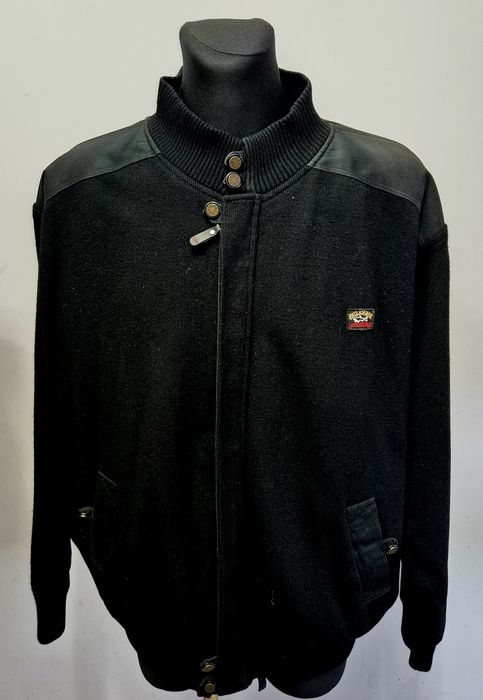 PAUL & SHARK roz. XXL męska kurtka wełniana logowana