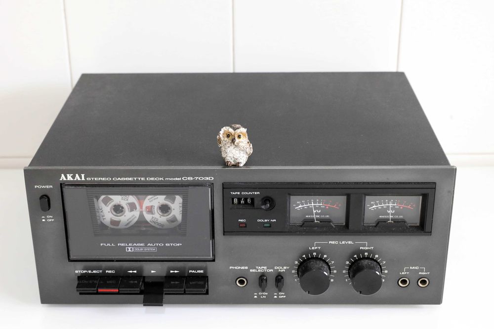 Akai CS-703D Tape Deck Cassetes