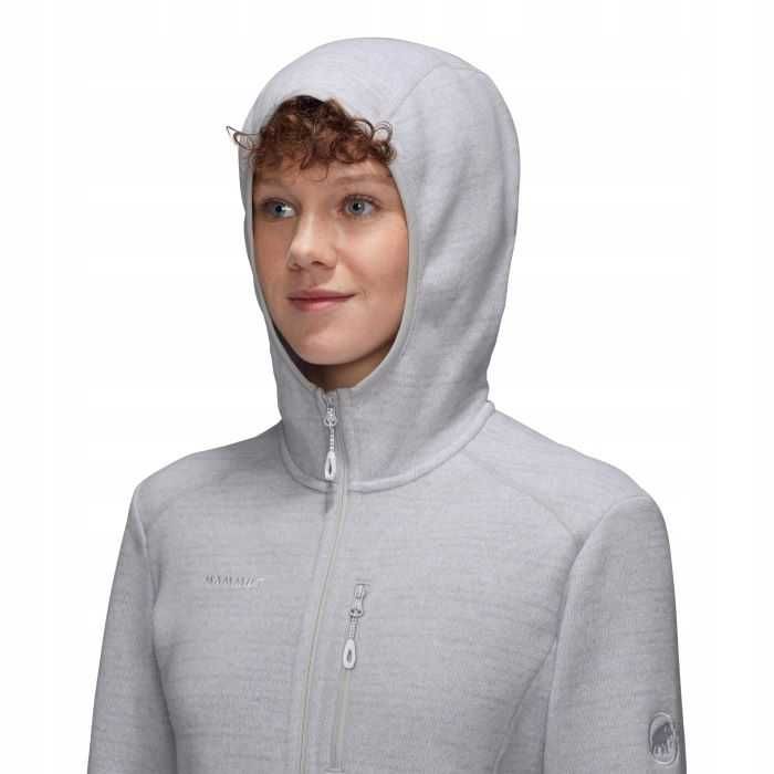 Mammut Arctic IV ML Polar damska bluza z kapturem na zamek r. S szara