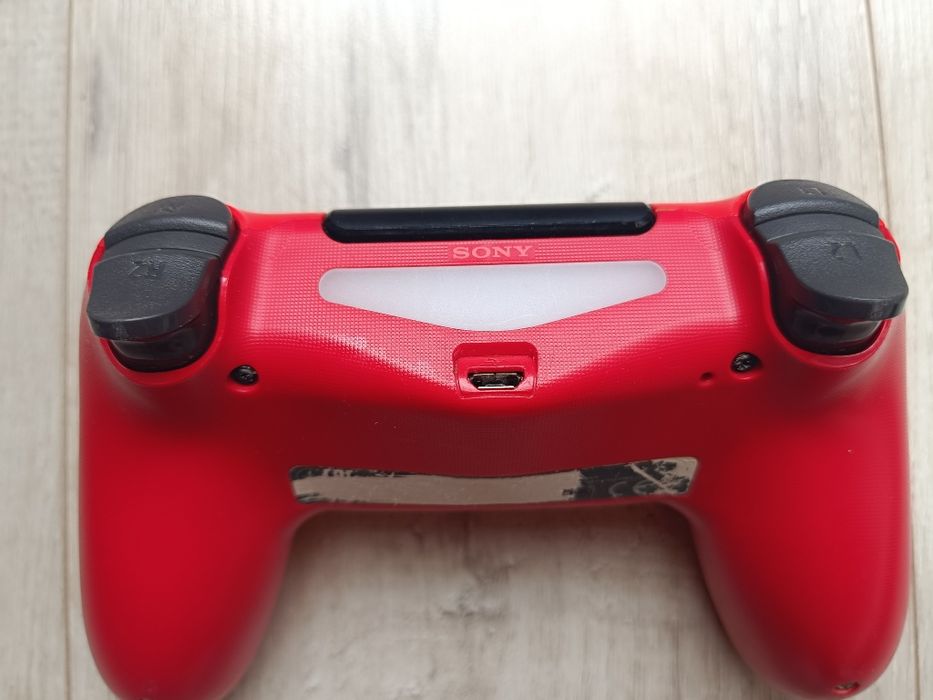 Kontroler PS4 Sony oryginalny bezprzewodowy pad czerwony