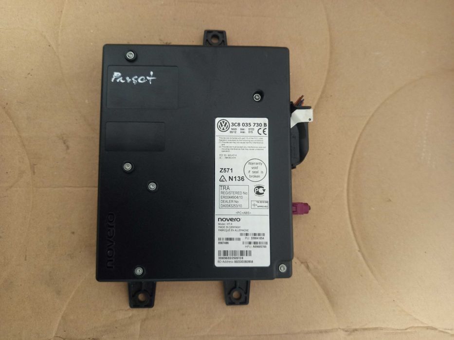 Moduł Sterownik Bluetooth VW Volkswagen Passat B7 CC 3C8.035.730B