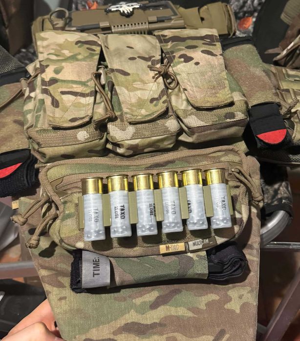 Патронташ на ремінь, molle 12 калібр