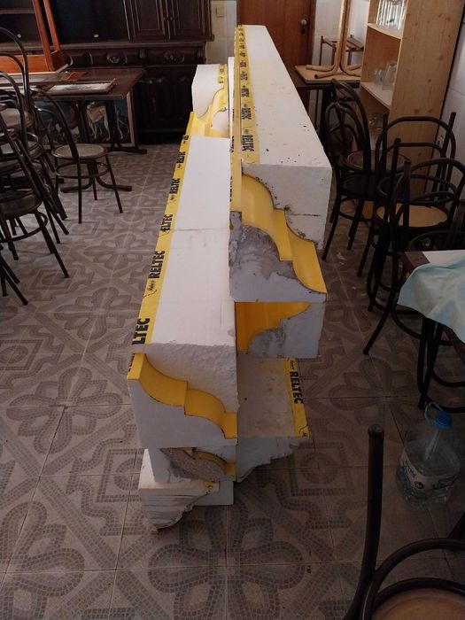 Venda de cimalhas/cornijas Reltec MOD S10 - 24X24CM