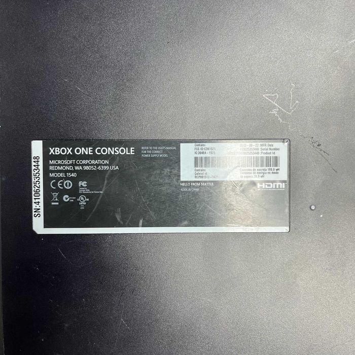 Konsola Xbox One FAT 500 GB + Pad | Model 1540 | 3MSC Gwarancji