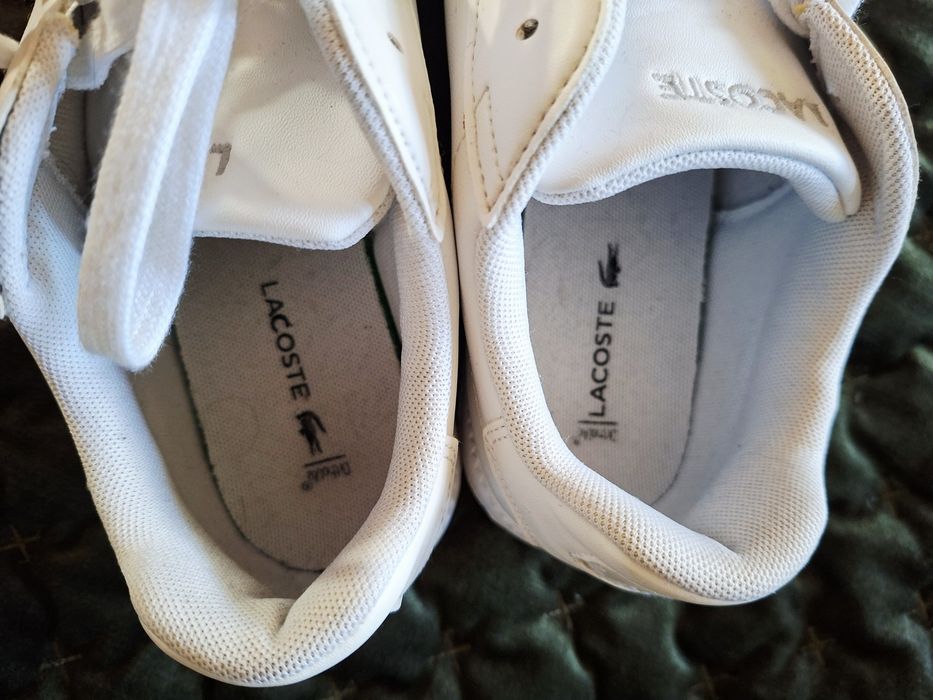 Sneakersy Lacoste Graduate  białe Bl 1 Sfa Wht rozm. 39,5