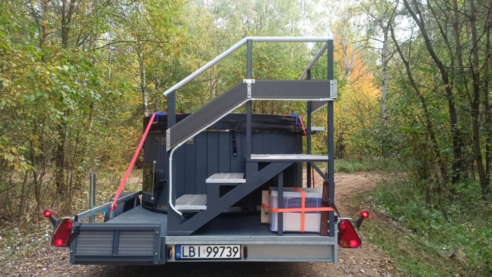 Mobilna Balia/ Bania/ Jacuzzi Ogrodowe na wynajem