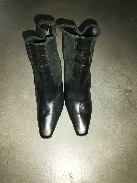 Botins cano curto