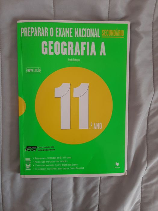 Livro de preparação para o EXAME NACIONAL de GEOGRAFIA