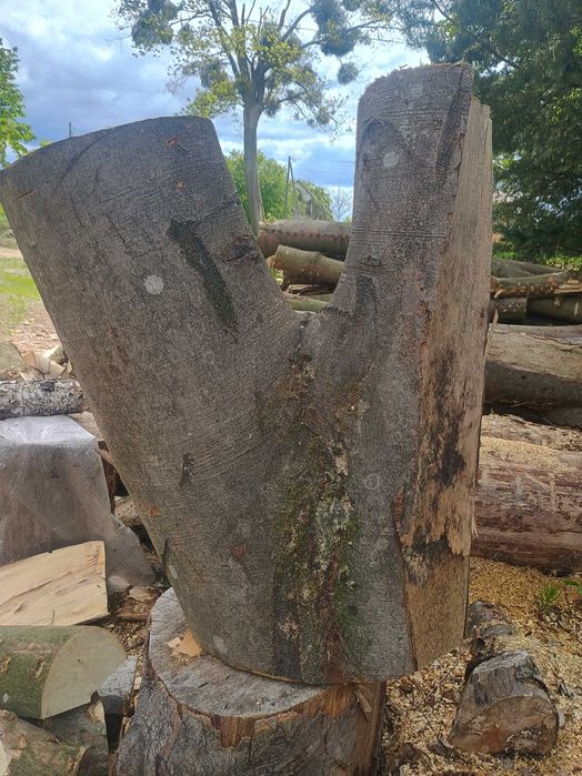 Pieńki do ogrodu na taras balkon