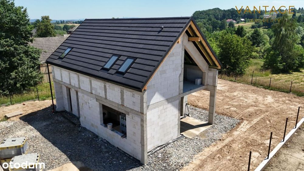 Nowoczesny dom 20 km od Krakowa (gm. Biskupice)