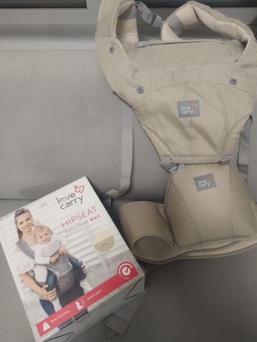Переноска для малюків. Слінг. Хіп сіт. Ерго- рюкзак love cary