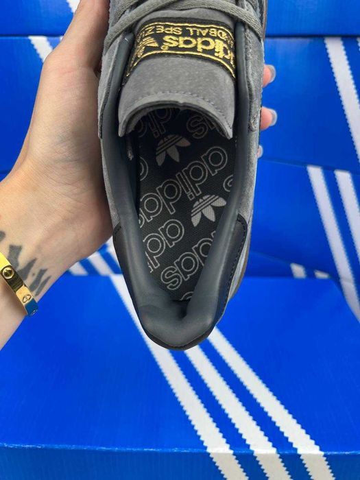 !SALE! Adidas Spezial Grey/Black 36 37 38 39 40 41 42 43 44 45 спешиал