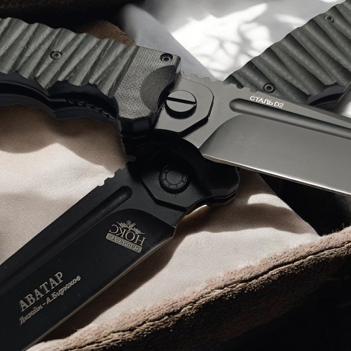 Складний ніж Нокс Аватар сталь D2