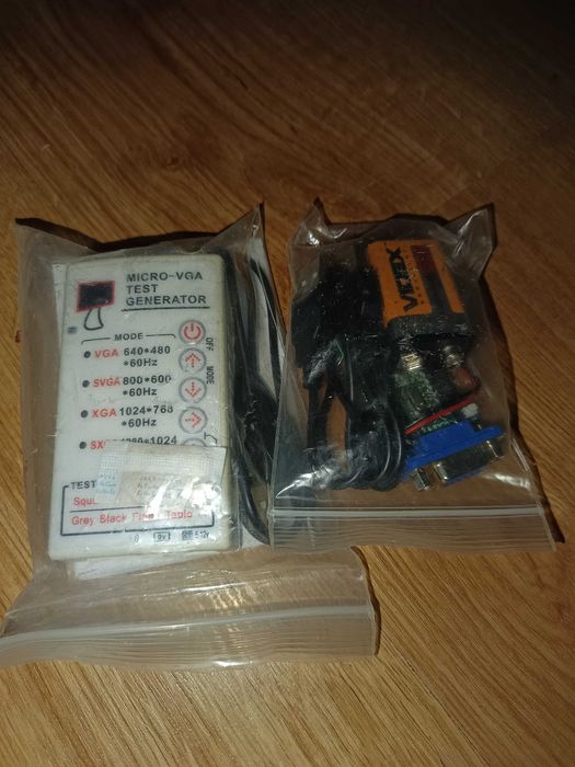 Тестер Генератор VGA сигнала Зажимы сетевых кабелей RJ45 RJ11 RJ12