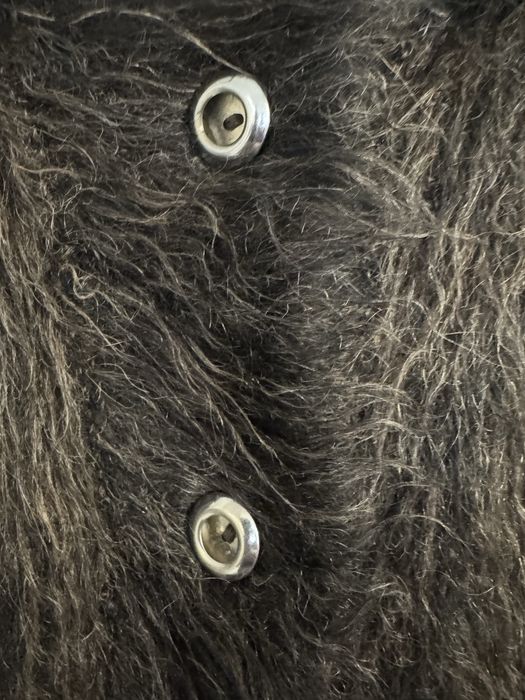 Кофта мохерова на гудзиках