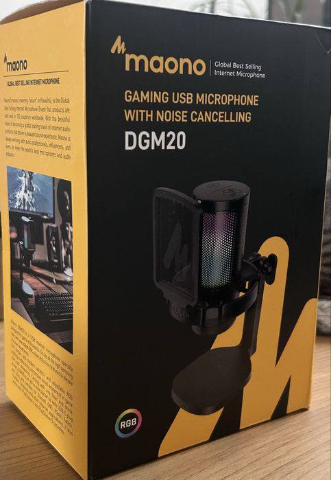 Mikrofon gamingowy Maono DGM20 nowy
