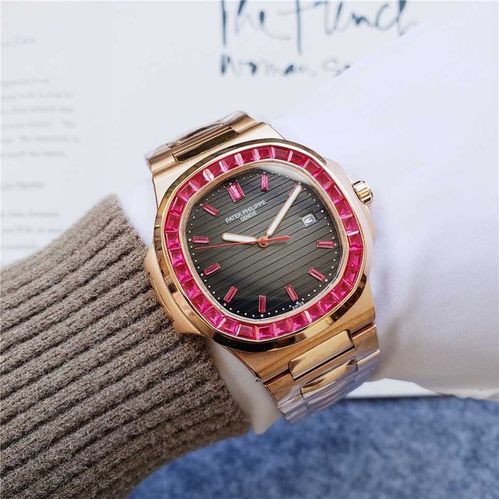 Годинник автоматичний Patek Philippe nautilus diamond